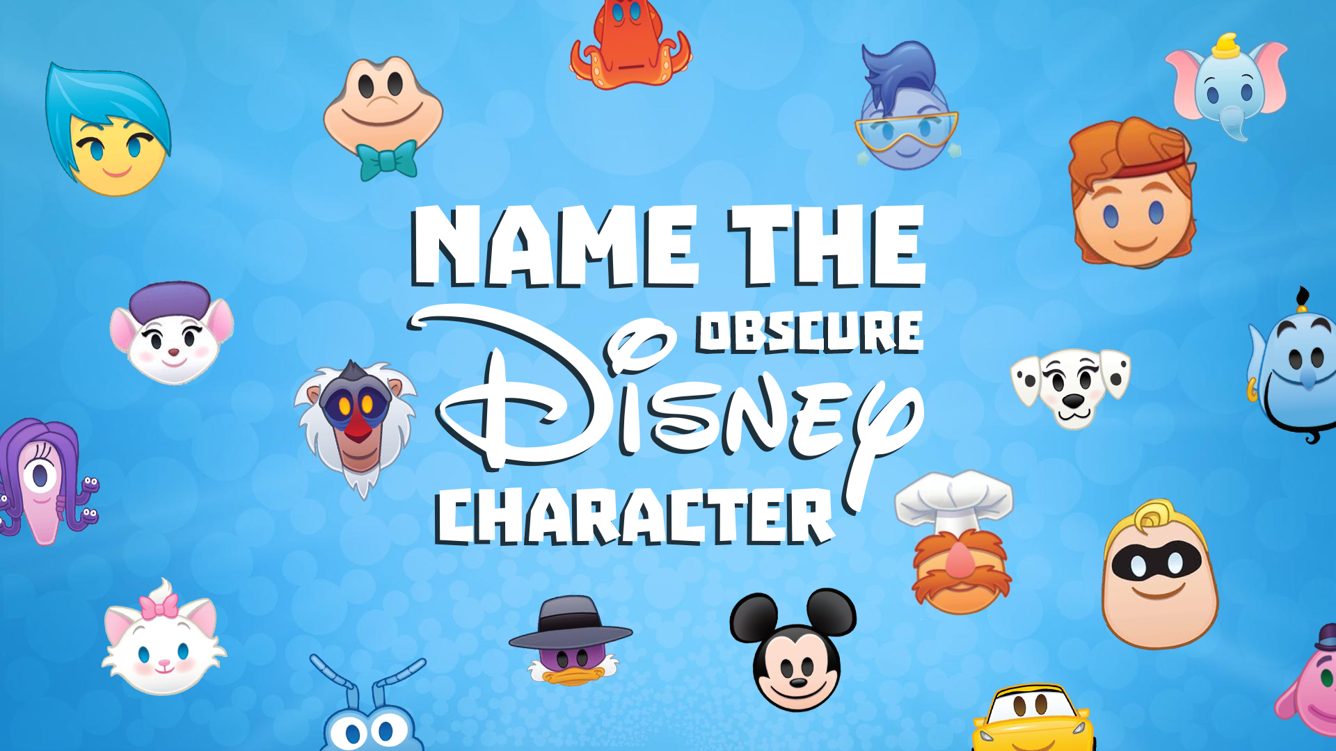 QUIZ: Name The Obscure Disney Character
