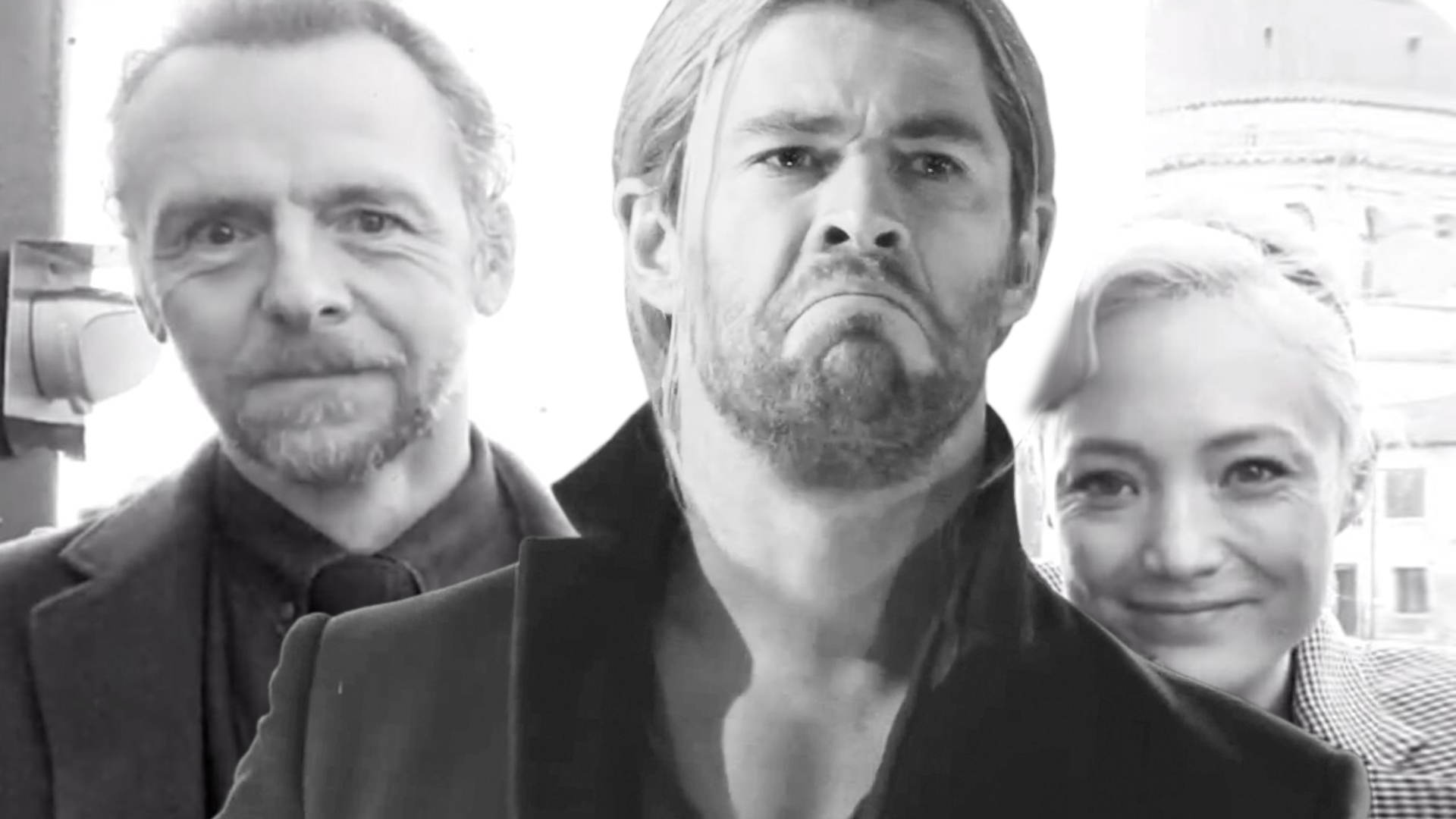 Pom Klementieff And Simon Pegg Release Diss Track To Chris Hemsworth