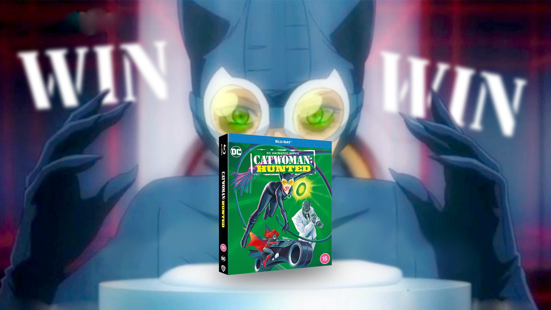 Win Catwoman: Hunted on Blu-ray