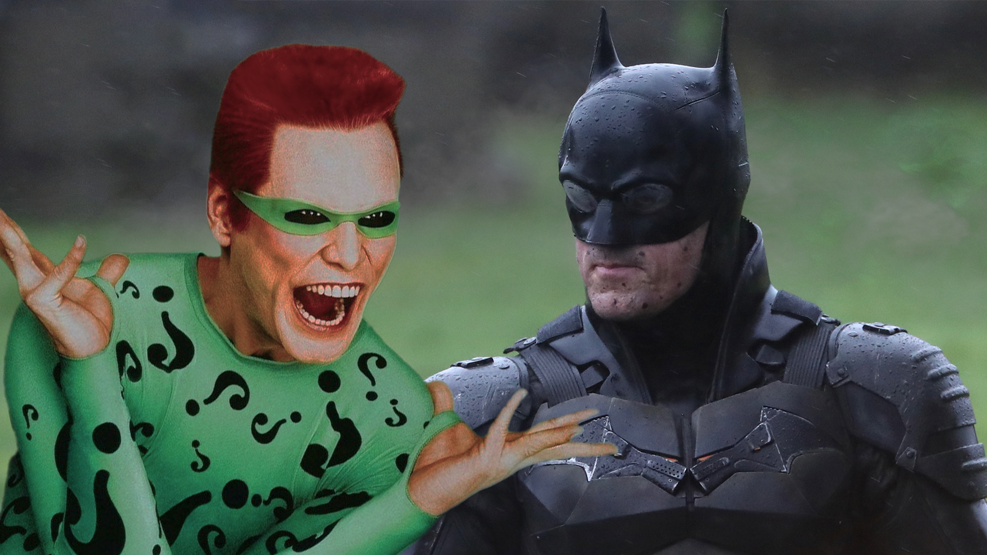 Jim Carrey’s Riddler Faces Off Against The Batman In Trailer Mash-Up