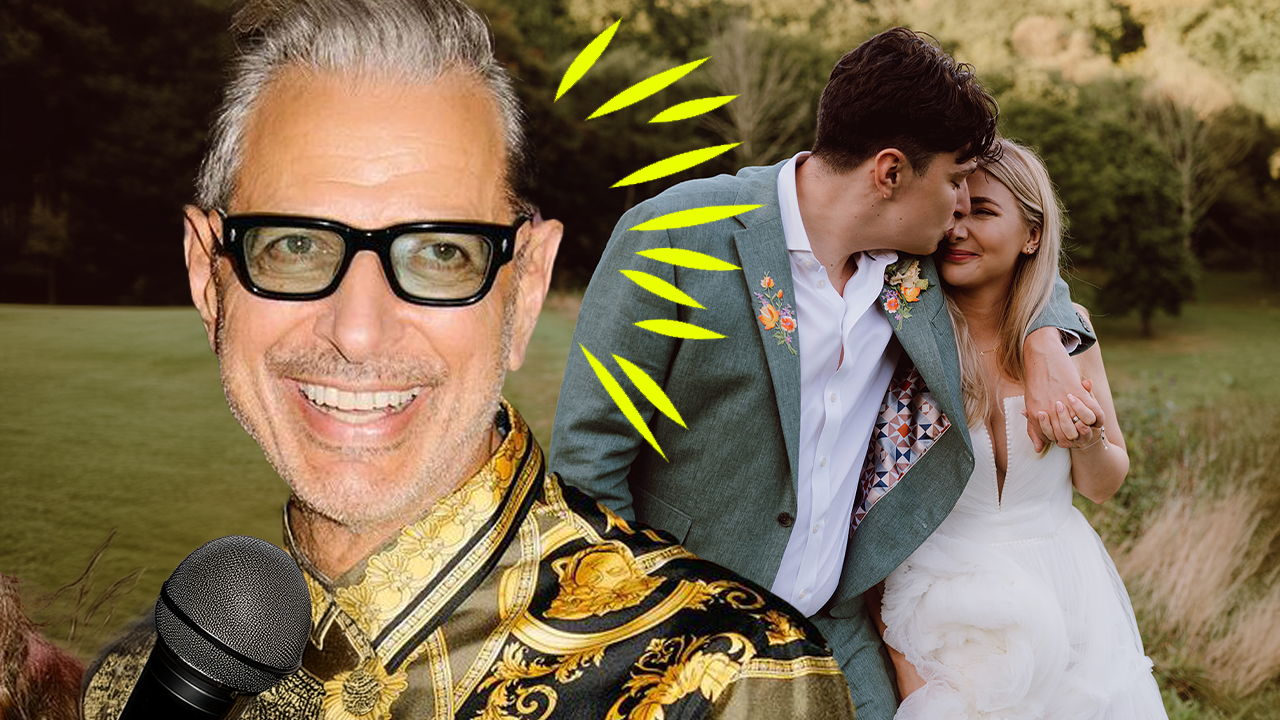 Jeff Goldblum Jurassic Park Wedding