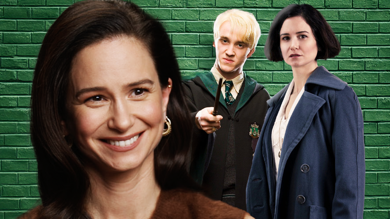 Katherine Waterston Talks About A Harry Potter Reunion With Tom Felton