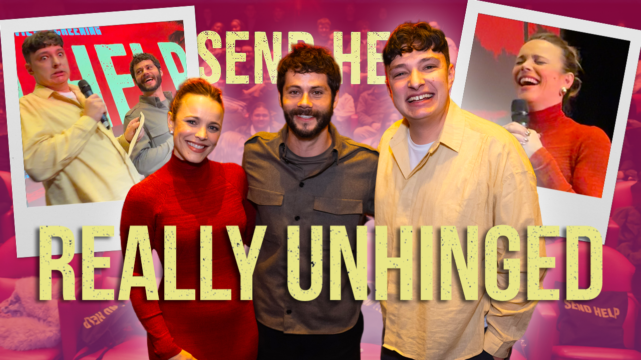 Dylan O’Brien & Rachel McAdams Being Unhinged For 7 Minutes at Send Help Q&A
